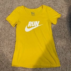 Yellow Nike T-shirt